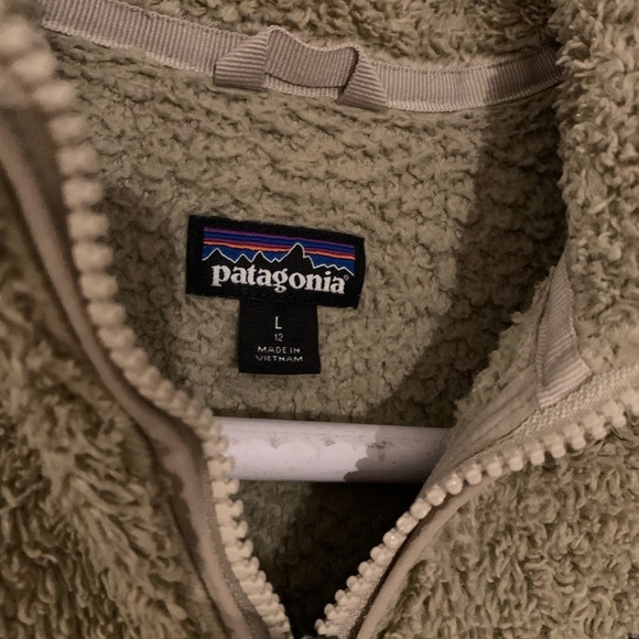 Patagonia Girls Pullover Fleece 1/4 Zip Size Large 12 - Picture 3 of 5